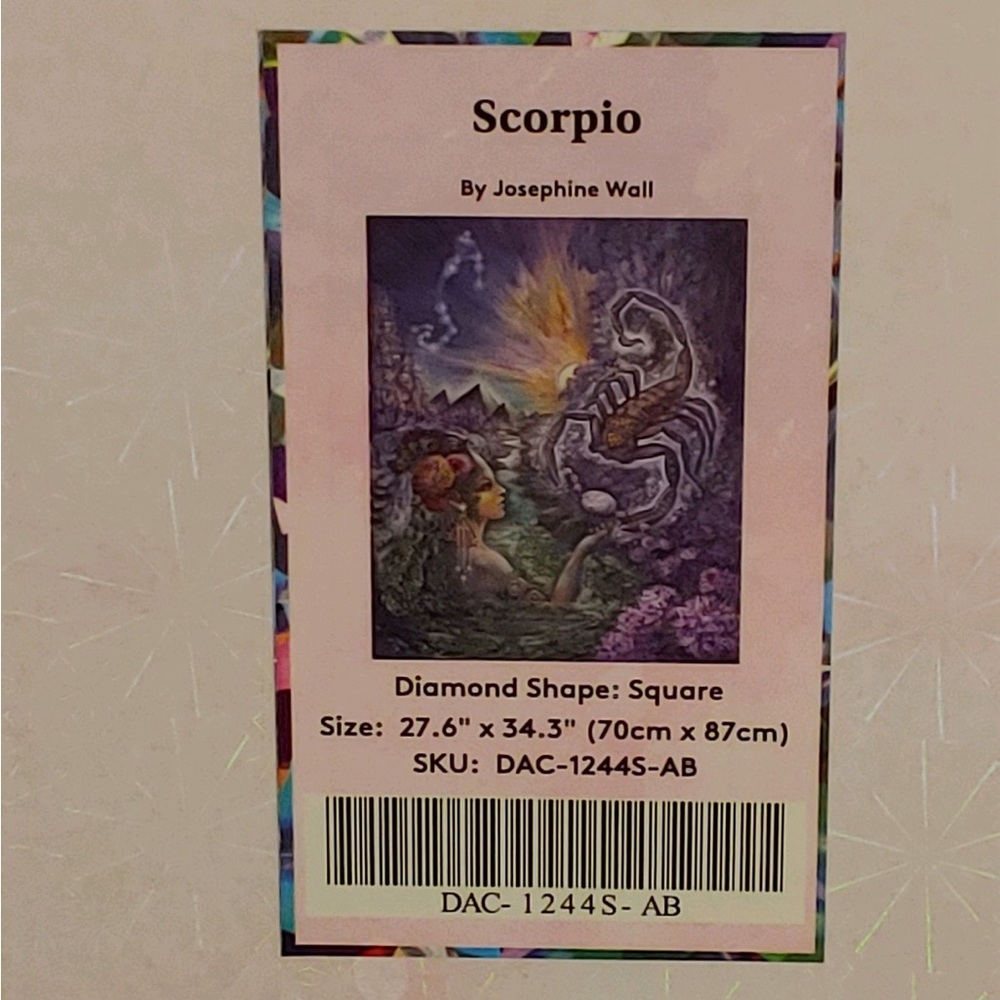 Diamond Art Club - Scorpio *Discontinued* by Josephine Wall